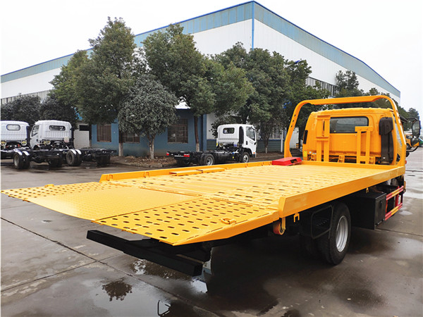 江淮駿鈴V5一拖二藍牌清障車