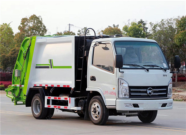國六凱馬藍(lán)牌壓縮垃圾車